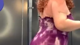 Sexy Thick Redhead Teases You 