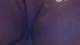 Fresh shaved pussy after bath