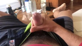 Horny gay bro with uncut cock shoots a huge load. Daily content @ onlyfans/julianwolfgang 
