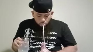 Dad Milking his Cock