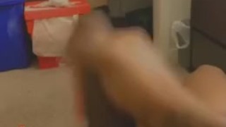 Late night stroking cum out 