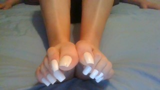 Goddesses Chloe Long Toe Nails