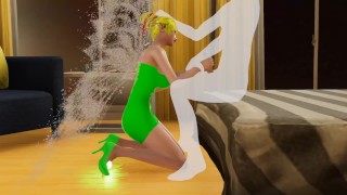 Tinker Bell is caught while exploring a house