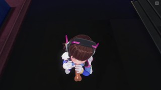 3D HENTAI DVA wants to taste your cum