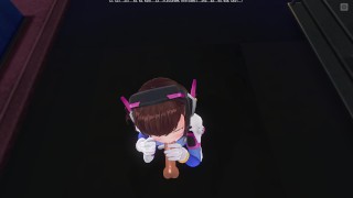 3D HENTAI DVA wants to taste your cum