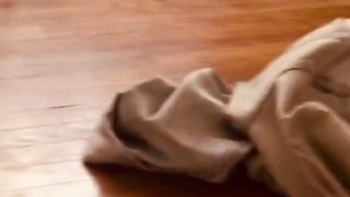 behind the scenes w naughty surprise at the end - hairy ftm strips + orgasms