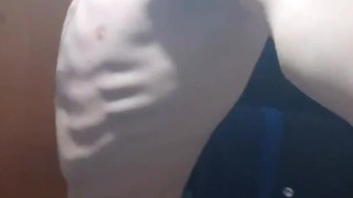 Close up look of my very skinny sexy body and ribs