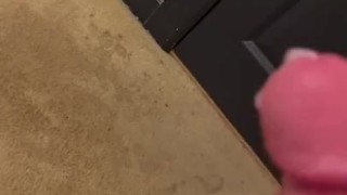 White boy masturbating and cumshot