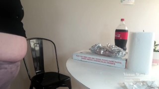 Feedee pizza and ice cream stuffing PREVIEW