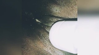 Creamy cum shot