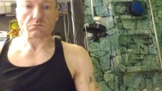 Rubbing On My Cock