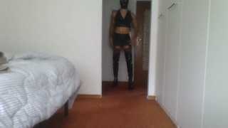 gay leather crossdresser it's a dirty whore