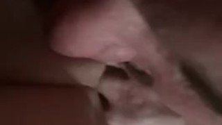 My husband caresses my sweet pussy and I cum with pleasure