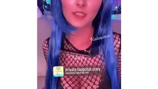 HINATA FROM NARUTO COSPLAY SNAPCHAT STORY 
