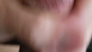 Stroking my cock