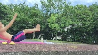A Japanese idol doing high intense sex training at the Tokyo Olympics venue! [Big ass] [Big dick]