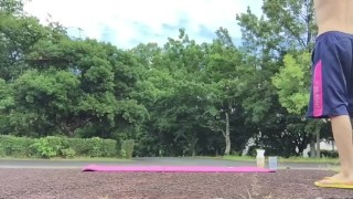 A Japanese idol doing high intense sex training at the Tokyo Olympics venue! [Big ass] [Big dick]