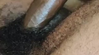 uGLY feet got CauGHT in BBC CUM NASTY CLoSe UP 