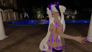 Are you peaking at me, dancing in my yard?