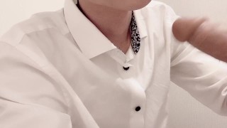 【BL】トイレ中に手コキして欲しいと言われ抜いてあげるイケメン社会人