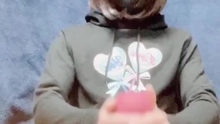 Crossdresser 男の娘　オナホールに中出し
