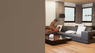 The Adventurous Couple:Husband Is Spying How His Wife Fucks A Stranger-S4E25