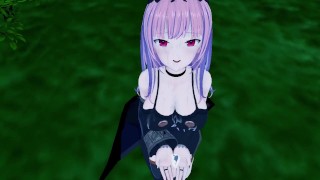 【REAL POV】Mori Calliope nighttime secret park fun