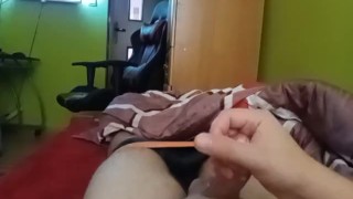 Walenie i trzy spusty smaruje go spermą