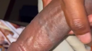 Can you come sit on this rock hard big black dick?😌