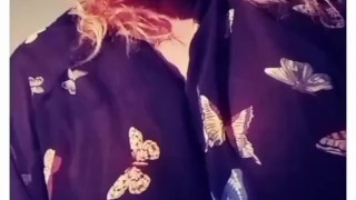 Milf rides Dildo