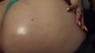 Slow motion ass twerking
