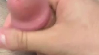 Jerking off in the bathroom