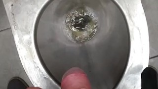 Orgasm Motivation Deep Voice Makes Your Pussy THROB ( GUY PISSING IN PUBLIC TOUILET )