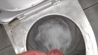 Orgasm Motivation Deep Voice Makes Your Pussy THROB ( GUY PISSING IN PUBLIC TOUILET )