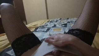 Sissy crossdresser want a cock