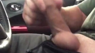 Whipped it out at the Carwash, Jerking off