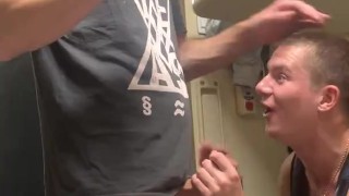 Sucked off an unfamiliar gay guy on the train