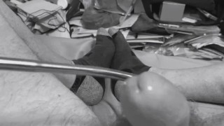 Urethra play and cum