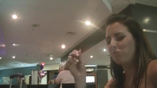 Helena Eating 2 - Public Restaurant Lounge