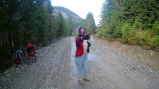 This is how I shoot my solo videos - Risky public nudity in the mountains