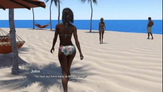 The Adventurous Couple:Morning Fucking And Creampie In Barbados-S4E33