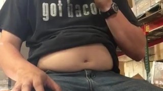 Puckos pig lunch at work 