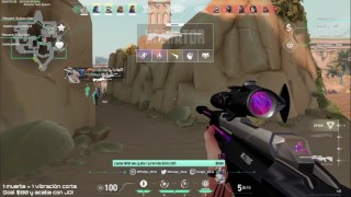 Pulpi_Ara💙 Vtuber caliente juega Valorant mientras se masturba en Stream Plexstorm #01 | 03-08-2021