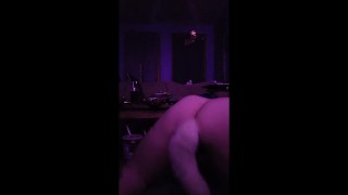 Shaking my ass with a furry butt plug