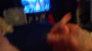 Me stroking my white cock 