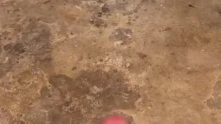 Insane cumshot flys across my floor! (10 feet!)