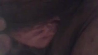 Warming up my pussy before my slave arrives