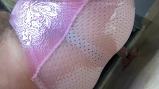 wet panties pissing pee 60 fps making dirty panty