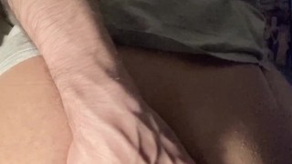 Fingering myself deep for the first time