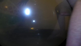 Fucking 36" Balloon and cumming in it
